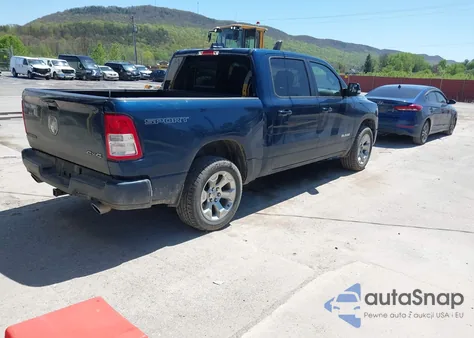 2021 Ram 1500 Big Horn 4X4 5'7 Box from USA, damaged, VIN 1C6SRFFT6MN827214